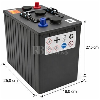 Bater�a NBA POWER GEL | 6 Voltios 214 Amperios Ciclo profundo